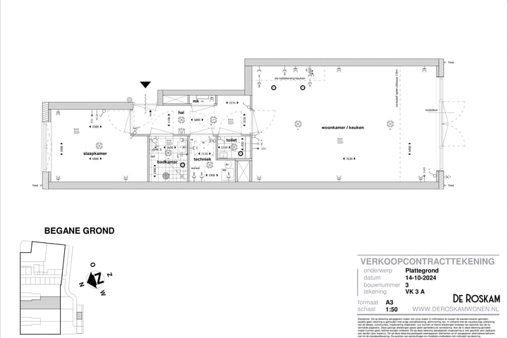 Bekijk foto 2 van 2-kamerappartementen (Bouwnr. 3)