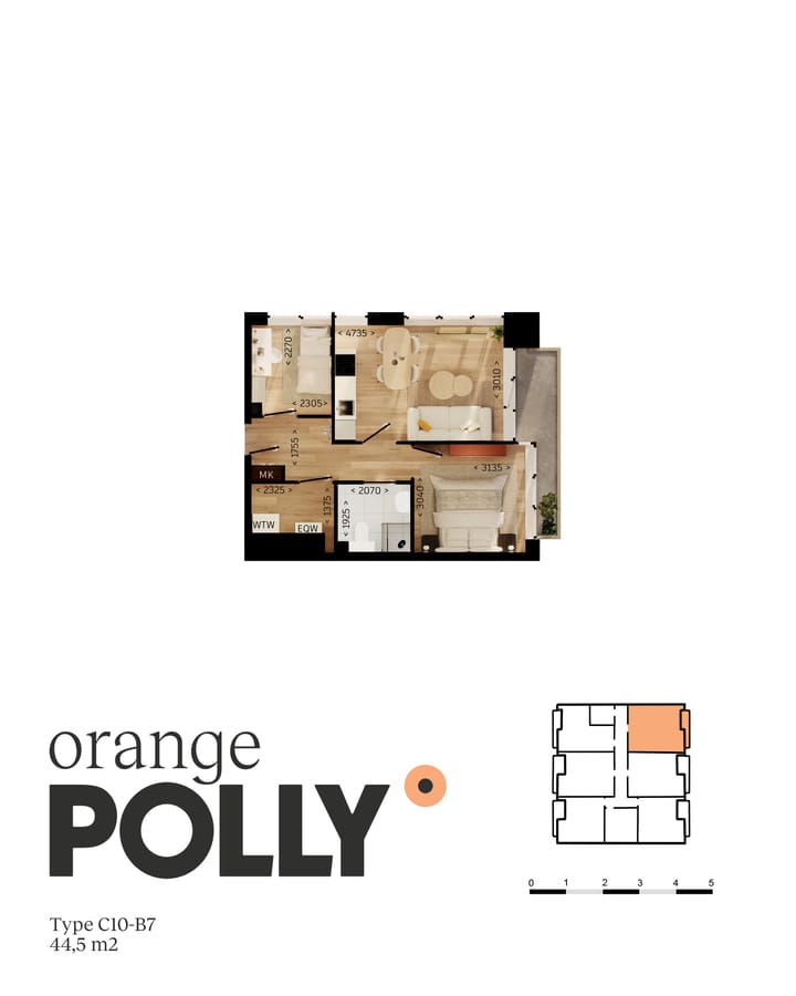 Photo 35 of Orange Polly (Bouwnr. 80)