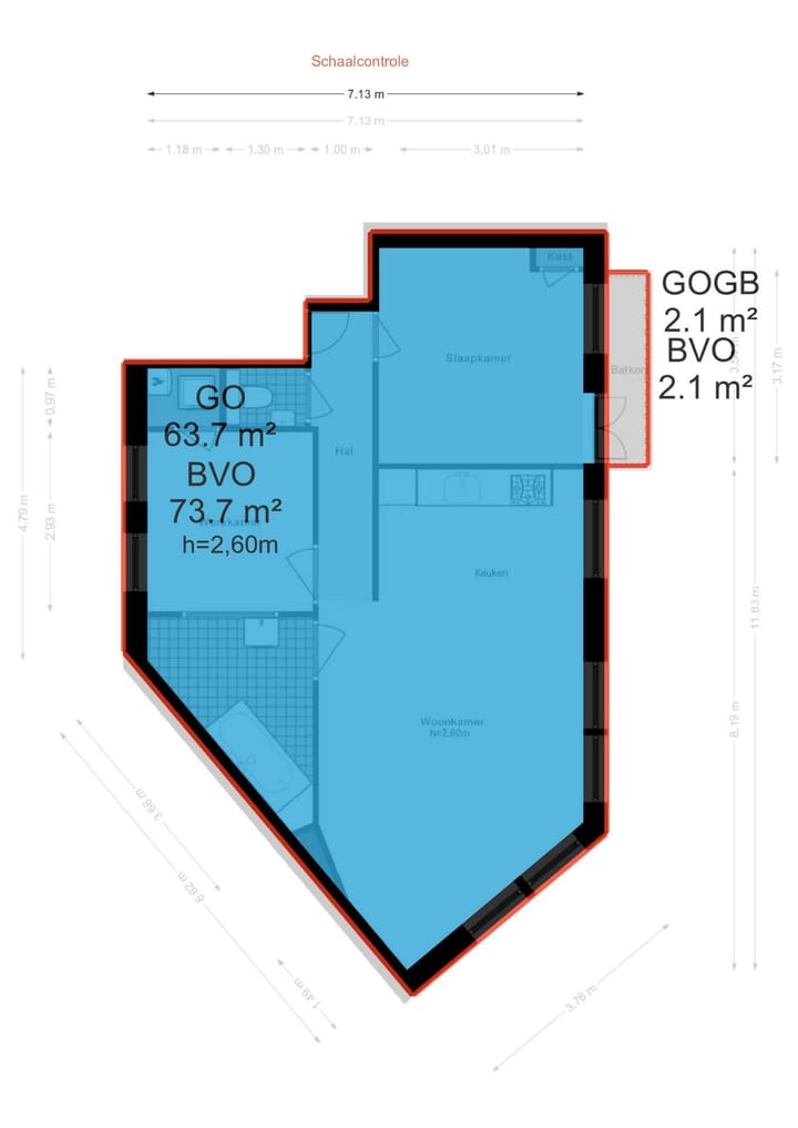 Foto 22 van Brederodestraat 100-1