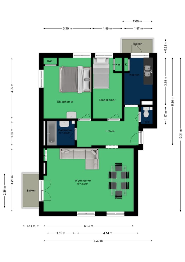 Foto 34 van Graaf Hendrik III laan 125-B