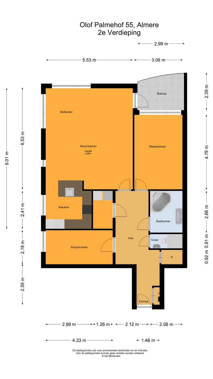 Foto 61 van Olof Palmehof 55