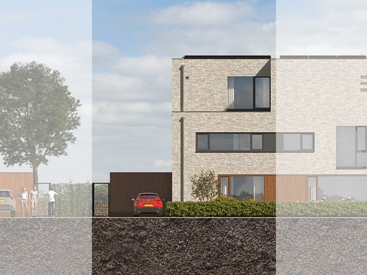 Photo 1 of 018 - 2 onder 1 kapwoning Type A (Bouwnr. 018)