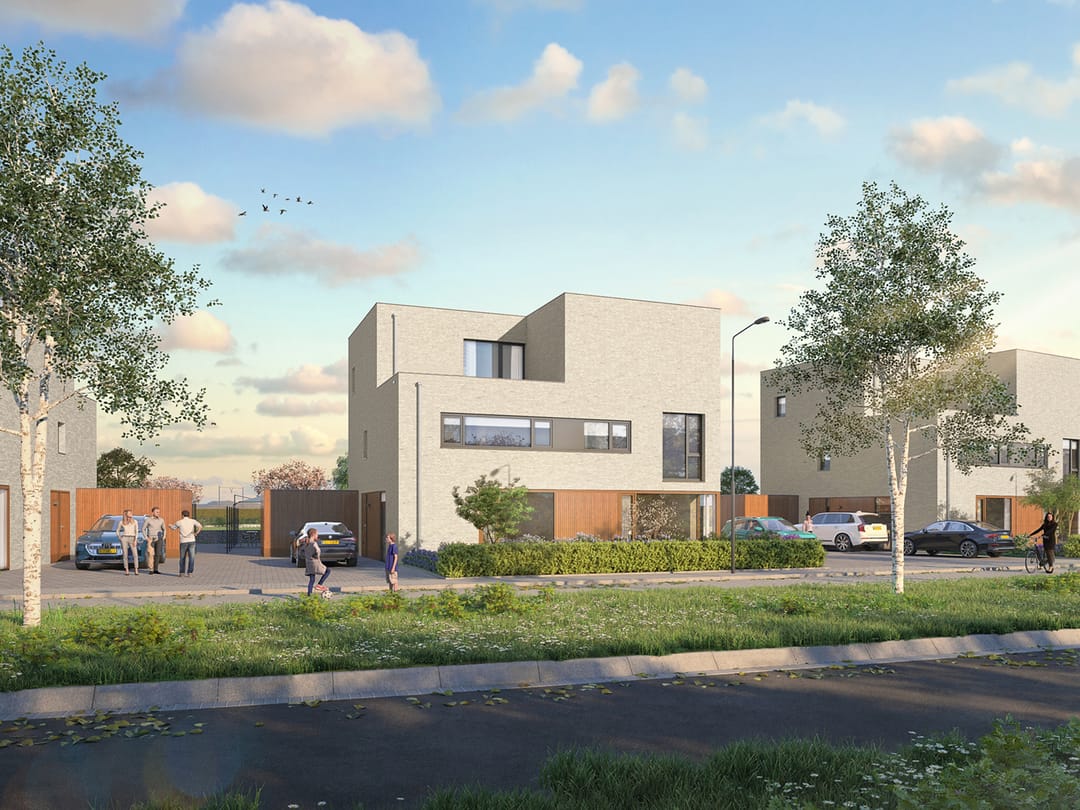 Foto 8 van 003 - 2 onder 1 kapwoning Type B (Bouwnr. 003)