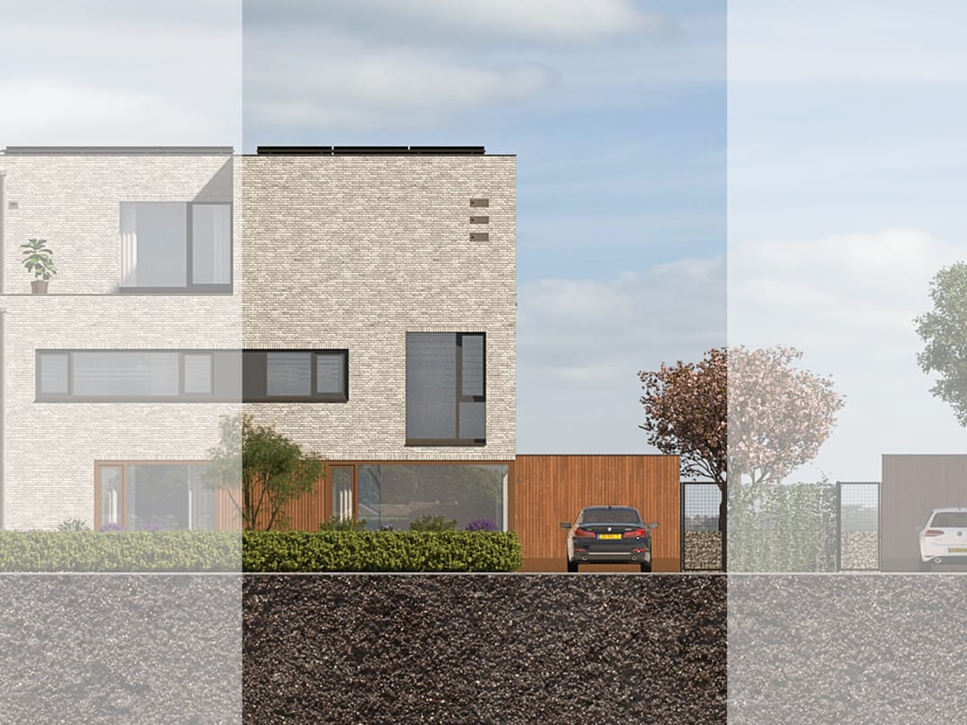 Foto 1 van 005 - 2 onder 1 kapwoning Type B (Bouwnr. 005)