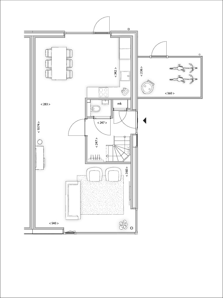 Foto 14 van 005 - 2 onder 1 kapwoning Type B (Bouwnr. 005)
