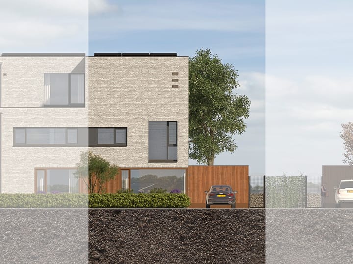 Photo 1 of 015 - 2 onder 1 kapwoning Type B (Bouwnr. 015)