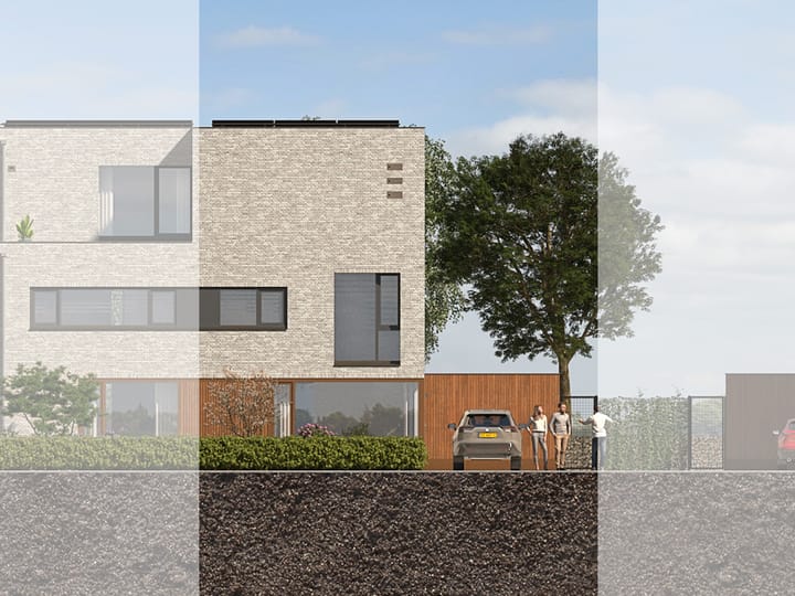 Photo 1 of 019 - 2 onder 1 kapwoning Type B (Bouwnr. 019)