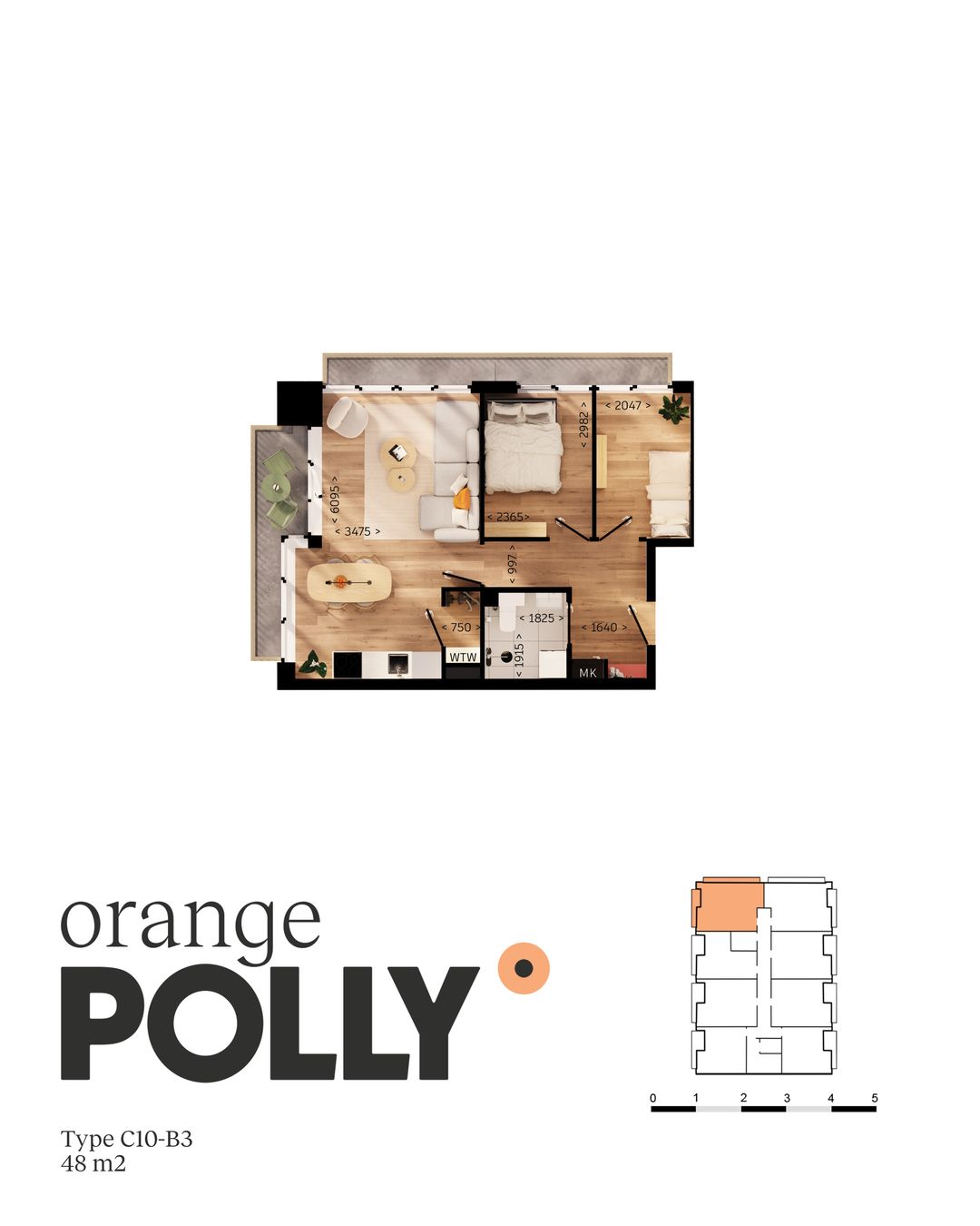Photo 17 of Orange Polly (Bouwnr. 141)