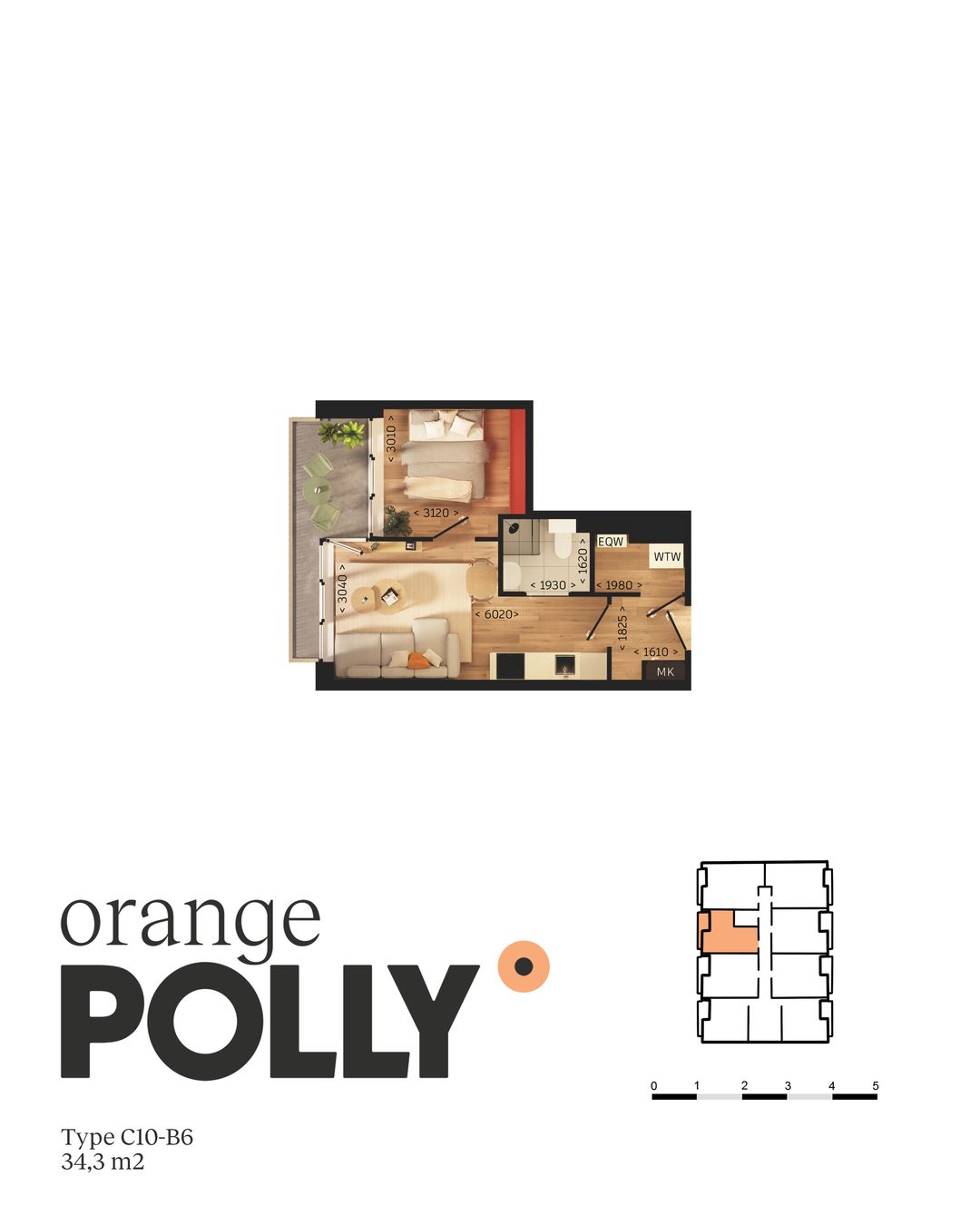 Photo 22 of Orange Polly (Bouwnr. 141)
