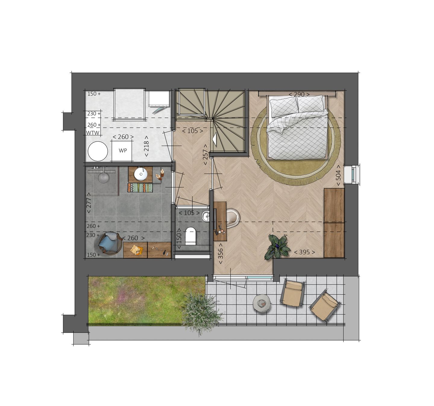 Foto 5 van Twee onder een kap woning (Bouwnr. 10)