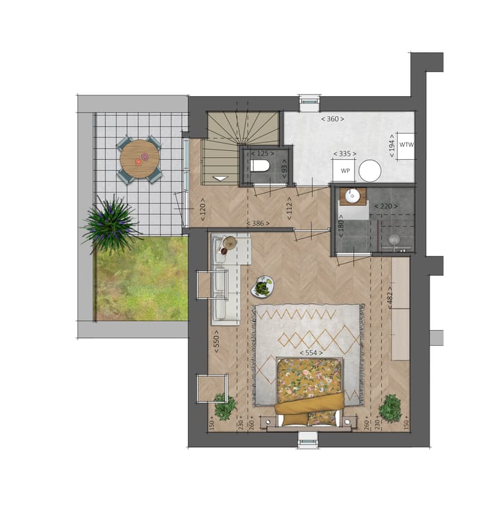 Foto 4 van Twee onder een kap woning (Bouwnr. 17)