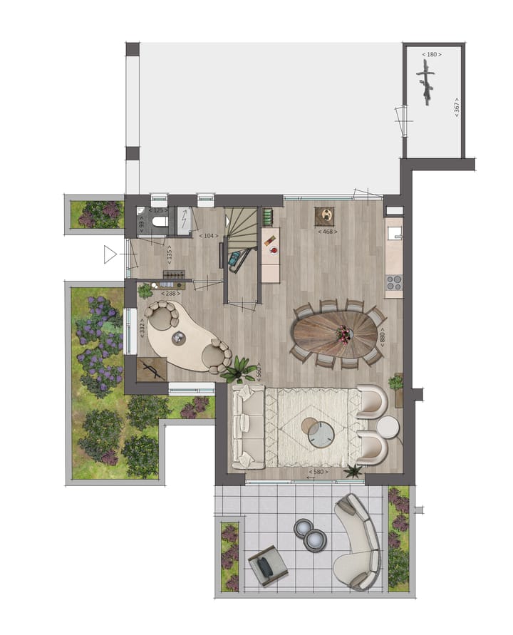 Foto 2 van Twee onder een kap woning (Bouwnr. 27)