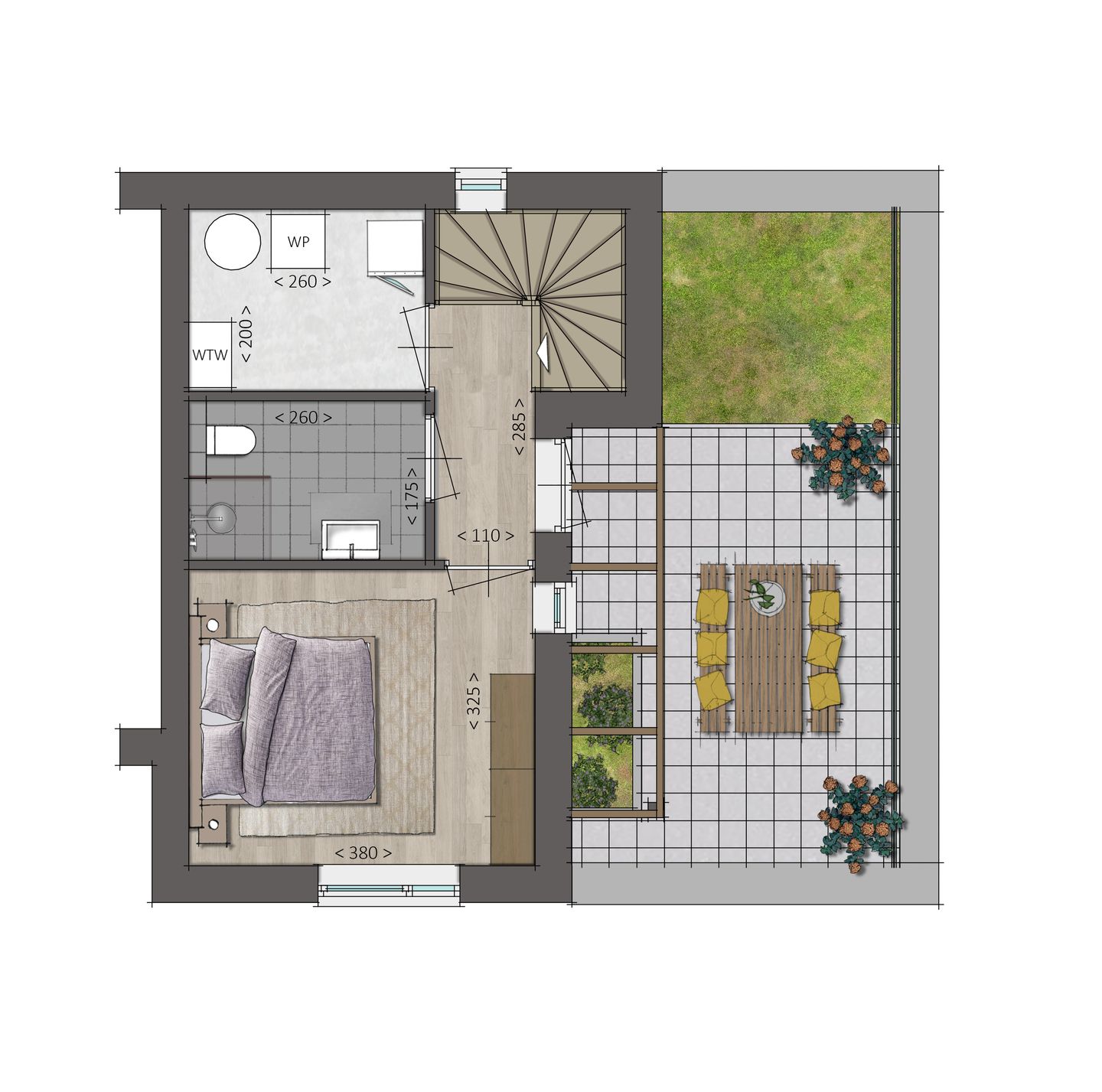 Foto 4 van Twee onder een kap woning (Bouwnr. 24)