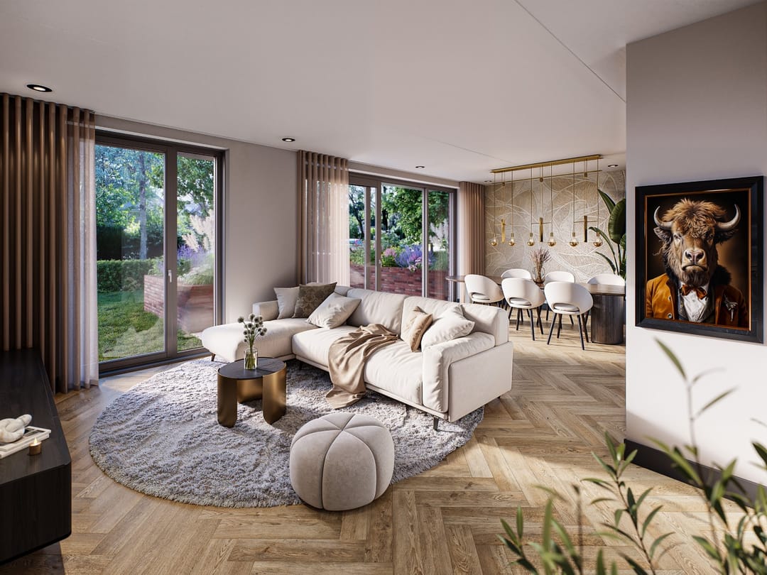 Foto 1 van Twee onder een kap woning (Bouwnr. 2)