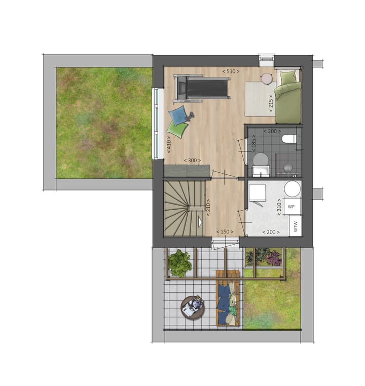 Foto 5 van Twee onder een kap woning (Bouwnr. 19)