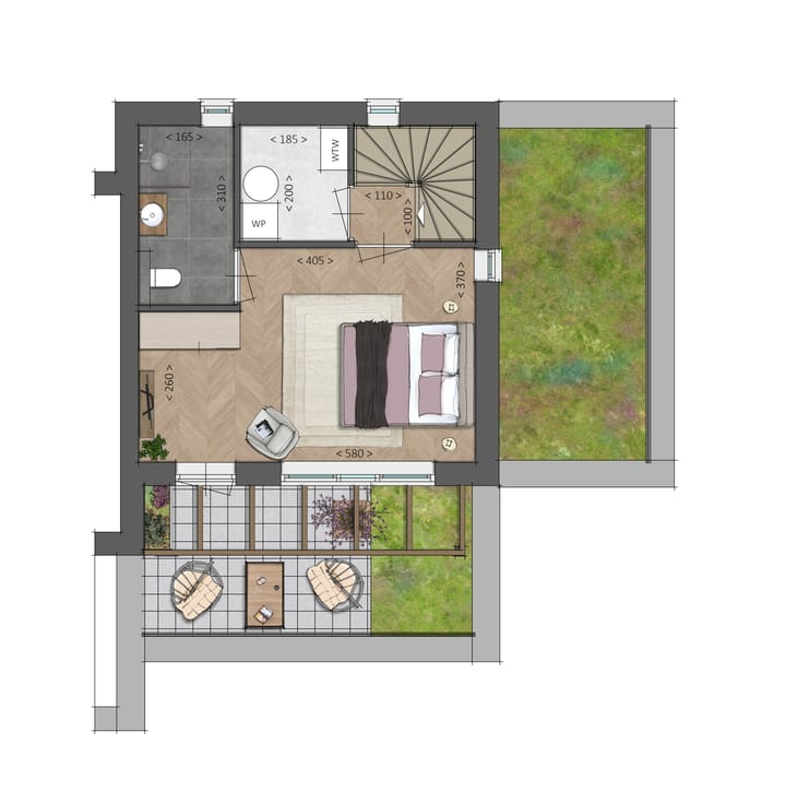 Foto 5 van Twee onder een kap woning (Bouwnr. 28)