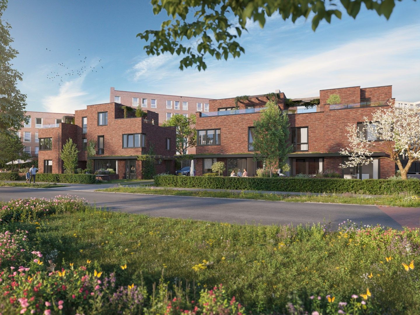 Foto 1 van Twee onder een kap woning (Bouwnr. 1)