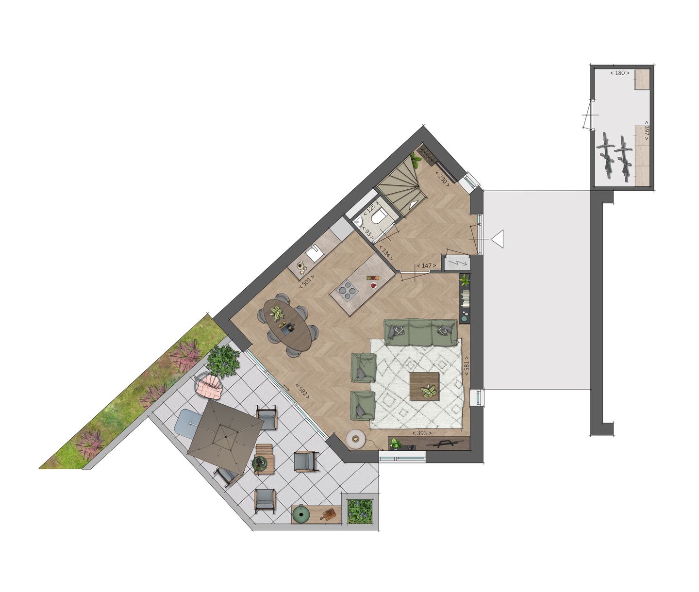 Photo 4 of Twee onder een kap woning (Bouwnr. 1)