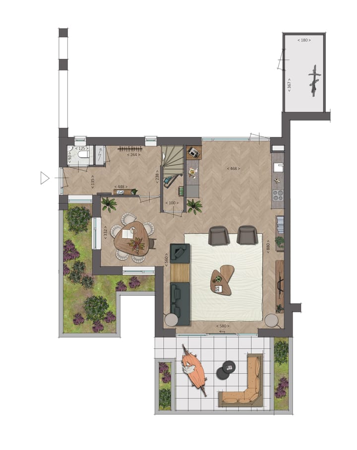 Foto 2 van Twee onder een kap woning (Bouwnr. 25)