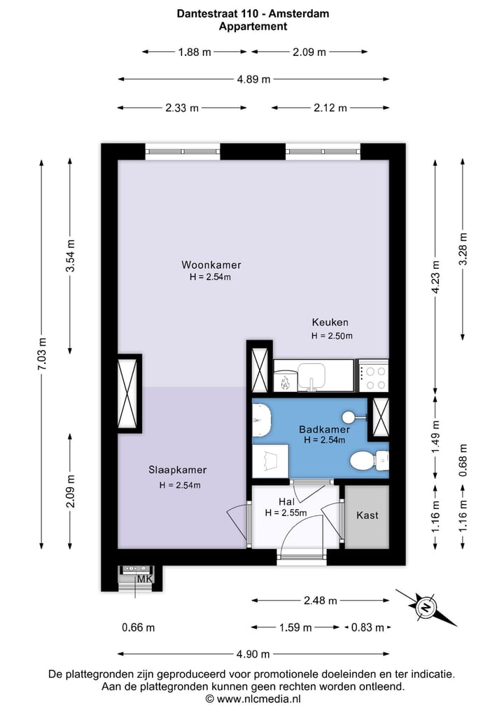 Foto 5 van Dantestraat 110