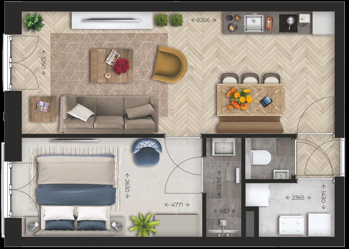 Foto 4 van Appartement (Bouwnr. 05)