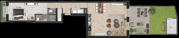 Foto 5 van Appartement (Bouwnr. 02)