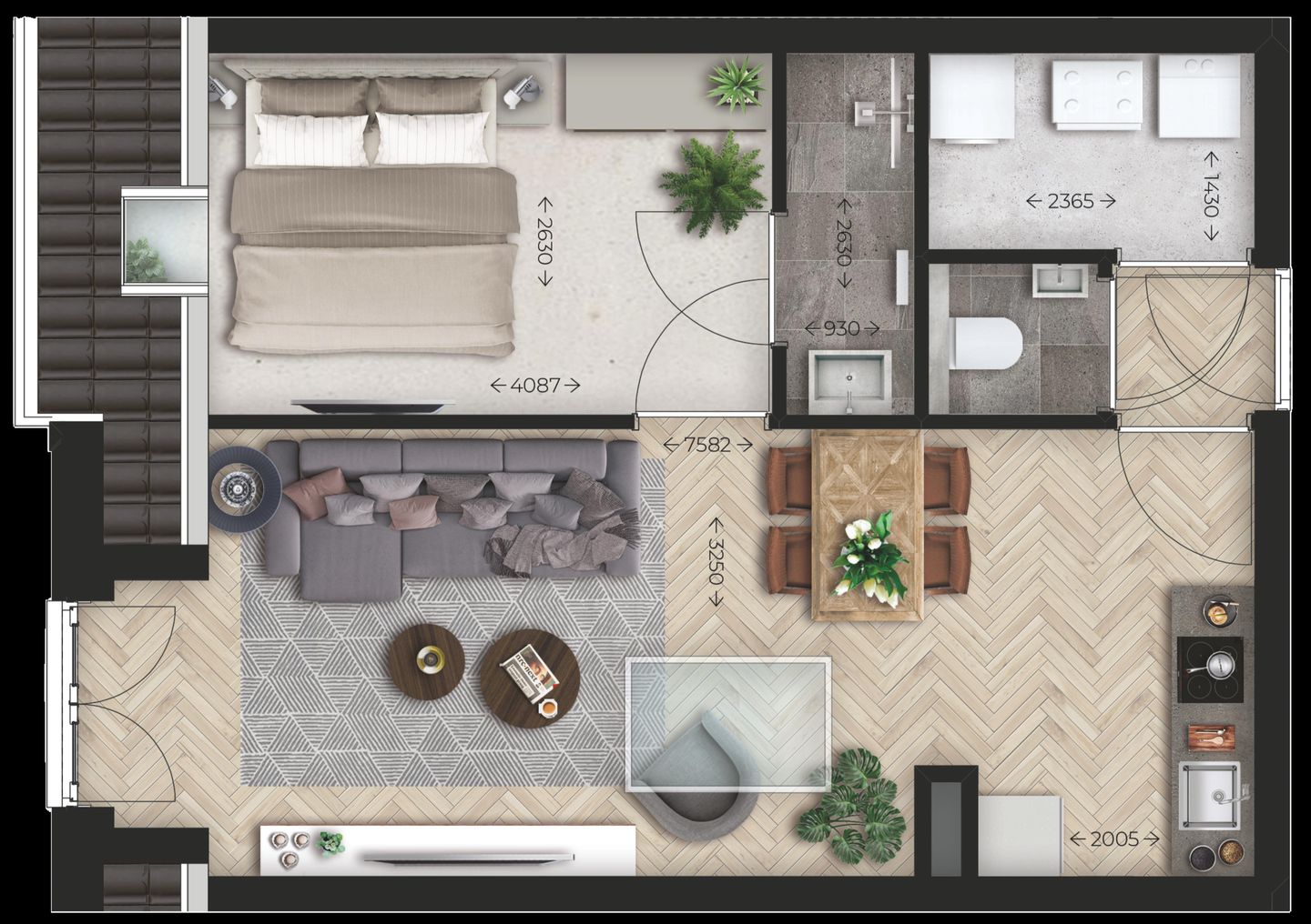 Foto 5 van Appartement (Bouwnr. 11)