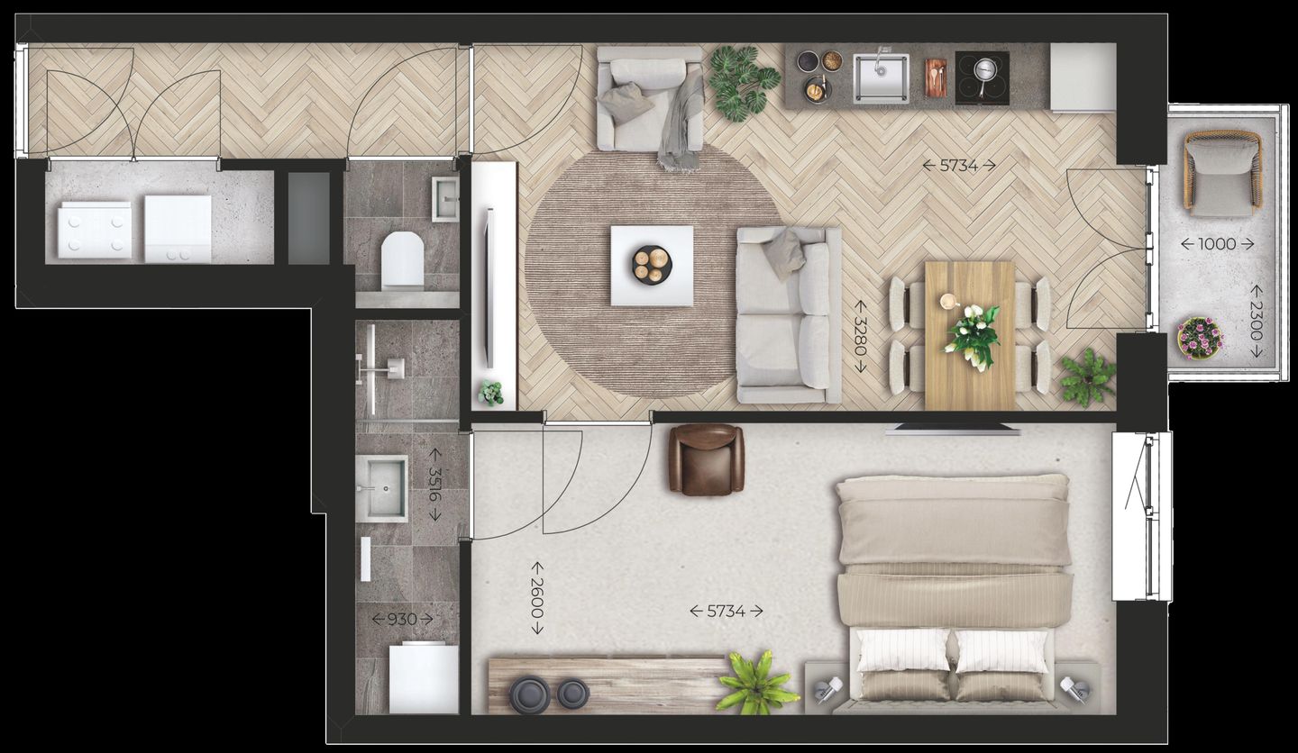 Foto 4 van Appartement (Bouwnr. 08)