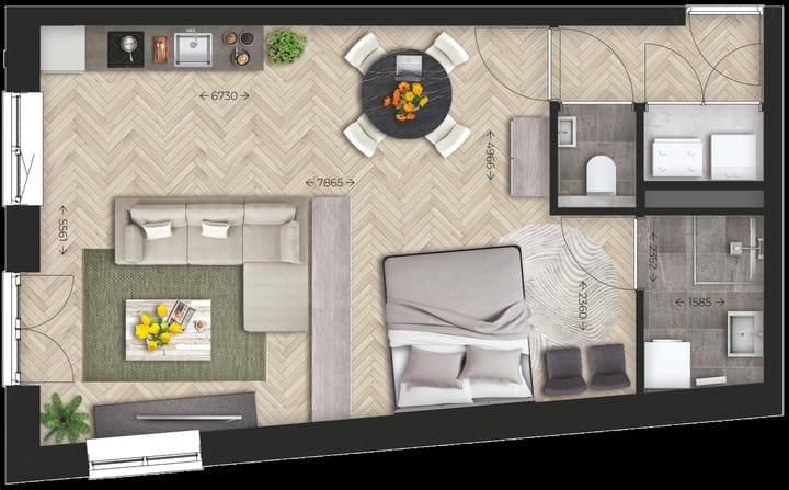 Foto 4 van Appartement (Bouwnr. 06)