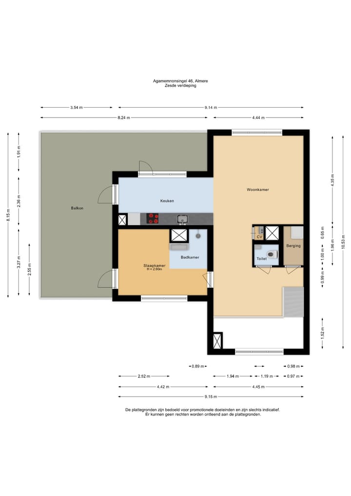 Foto 36 van Agamemnonsingel 46