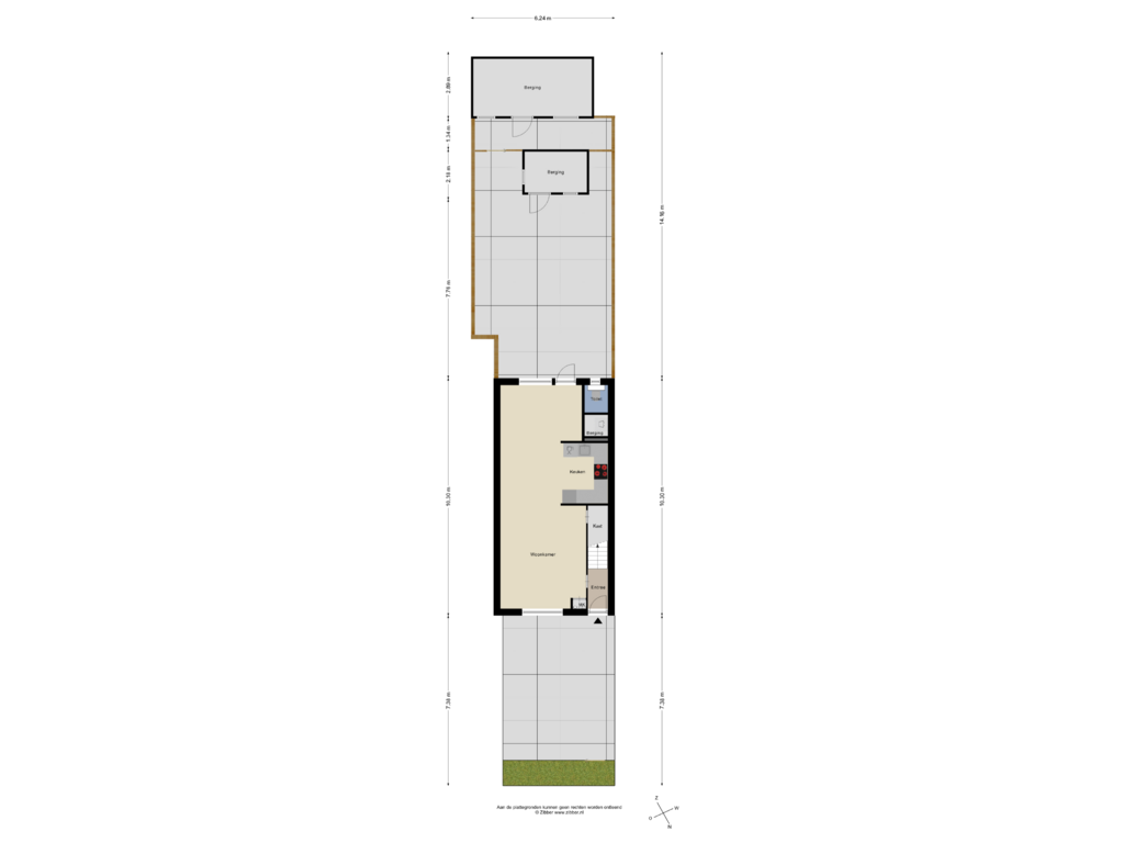 Begane grond-tuin