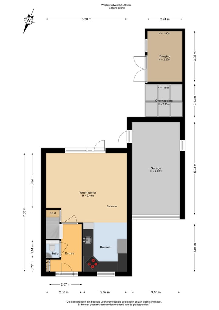 Foto 42 van Weidekruidveld 53
