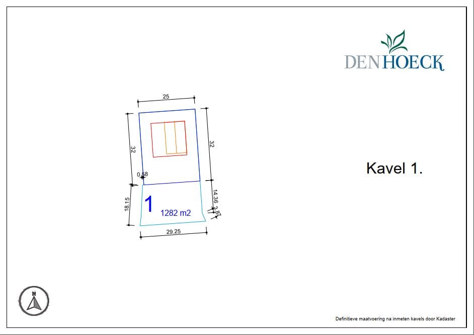 Foto 1 van DEN HOECK kavel 1
