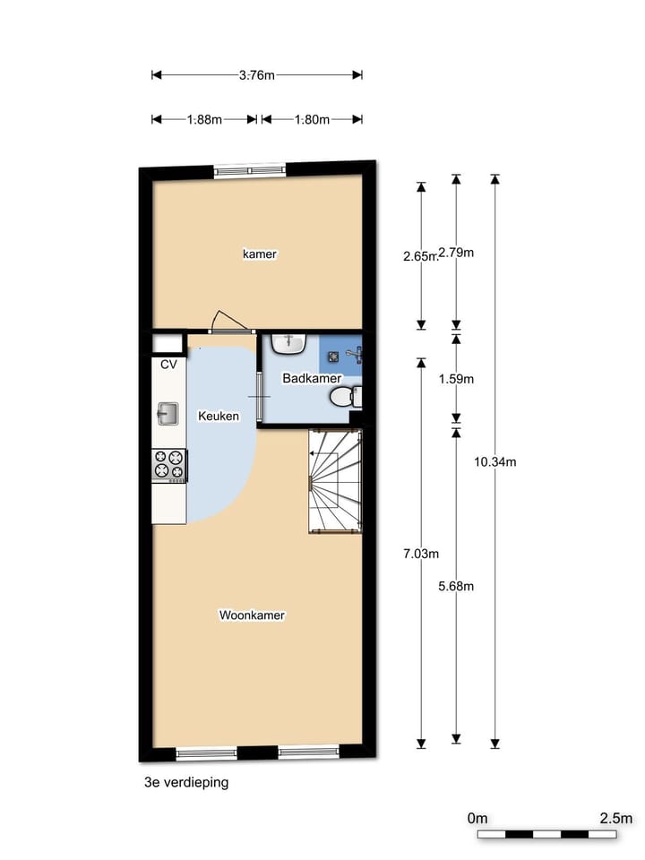 Foto 41 van Kinkerstraat 60-C