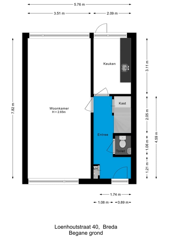 Foto 43 van Loenhoutstraat 40
