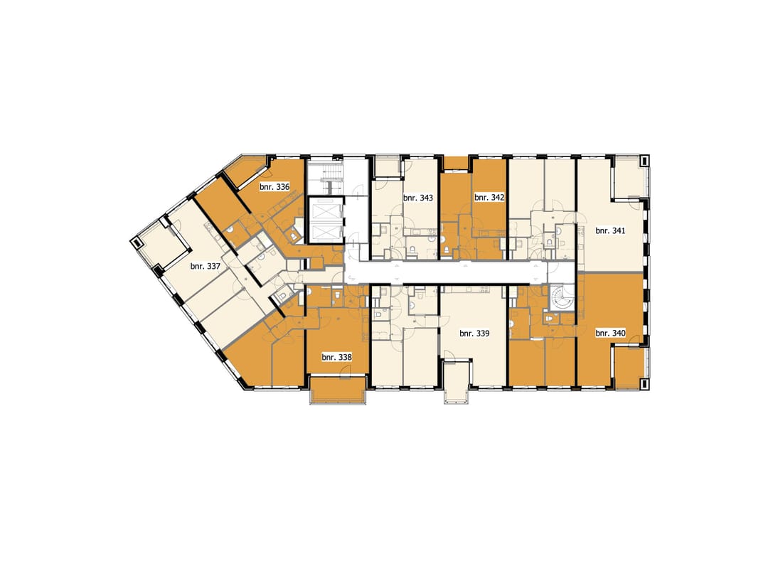 Photo 7 of Driekamer appartement (Bouwnr. 339)