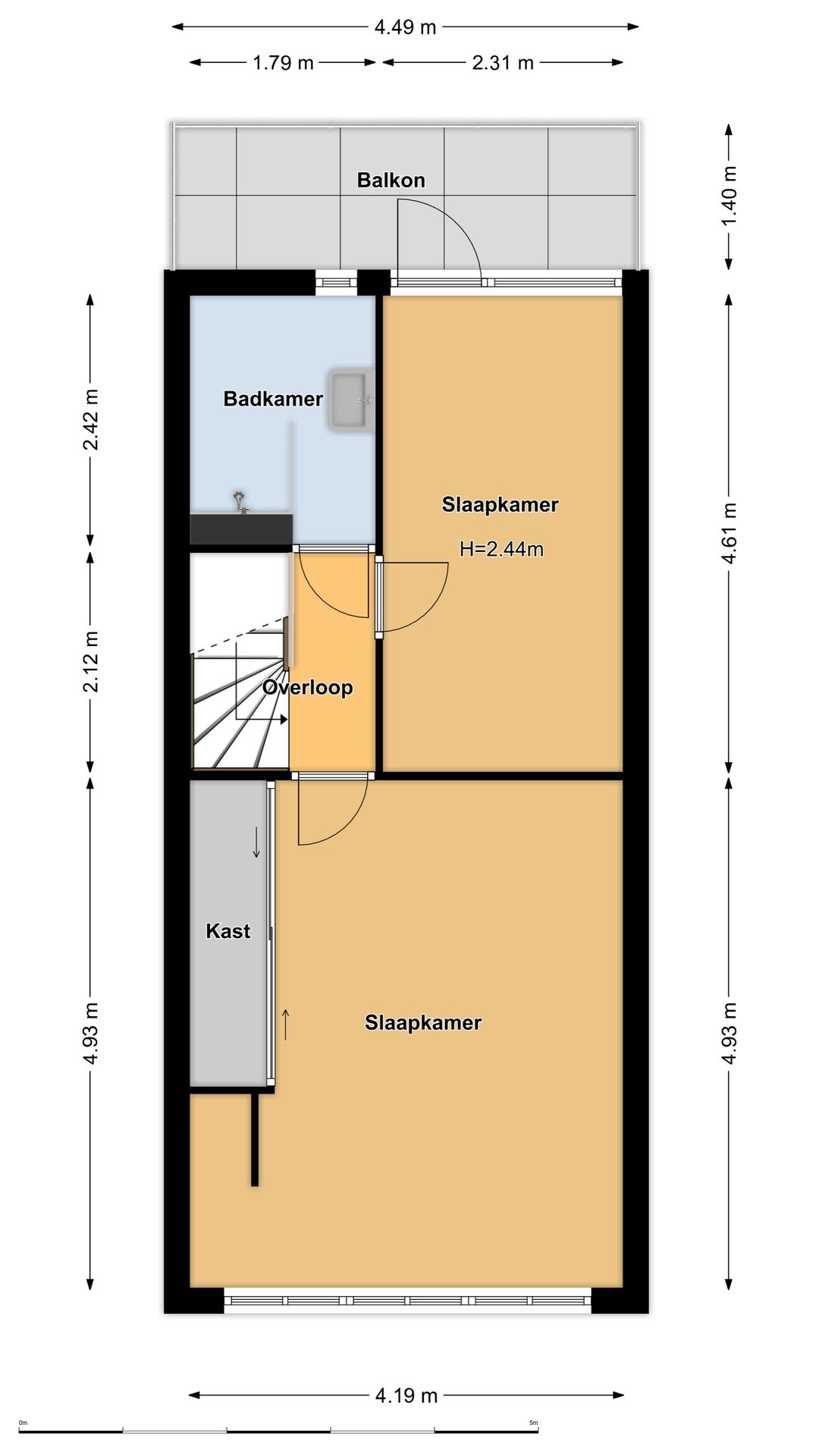 Foto 17 van Bussumerstraat 24-N