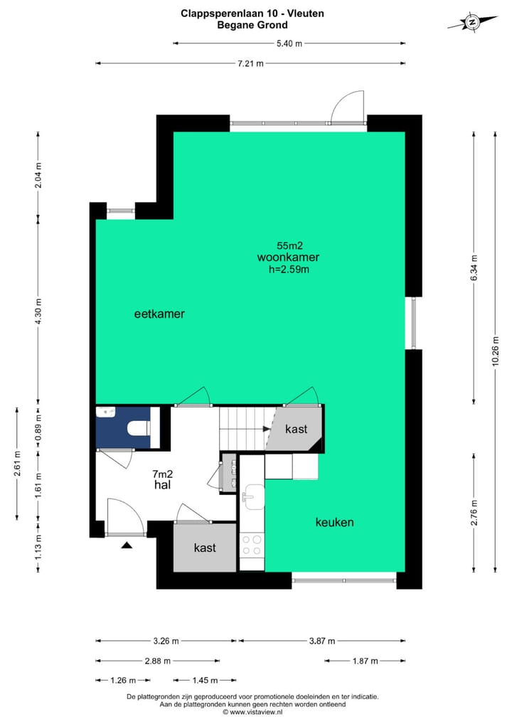 Foto 60 van Clappsperenlaan 10