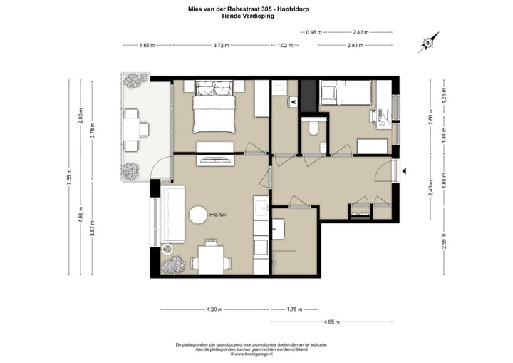 Foto 29 van Mies van der Rohestraat 305