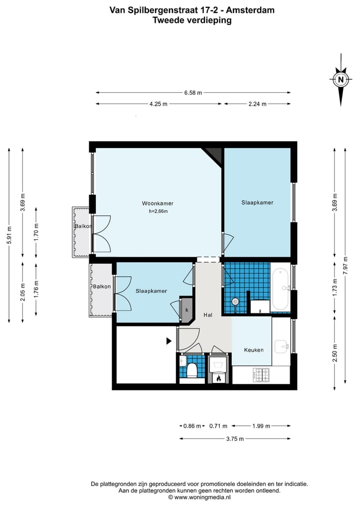 Photo 9 of Van Spilbergenstraat 17-2