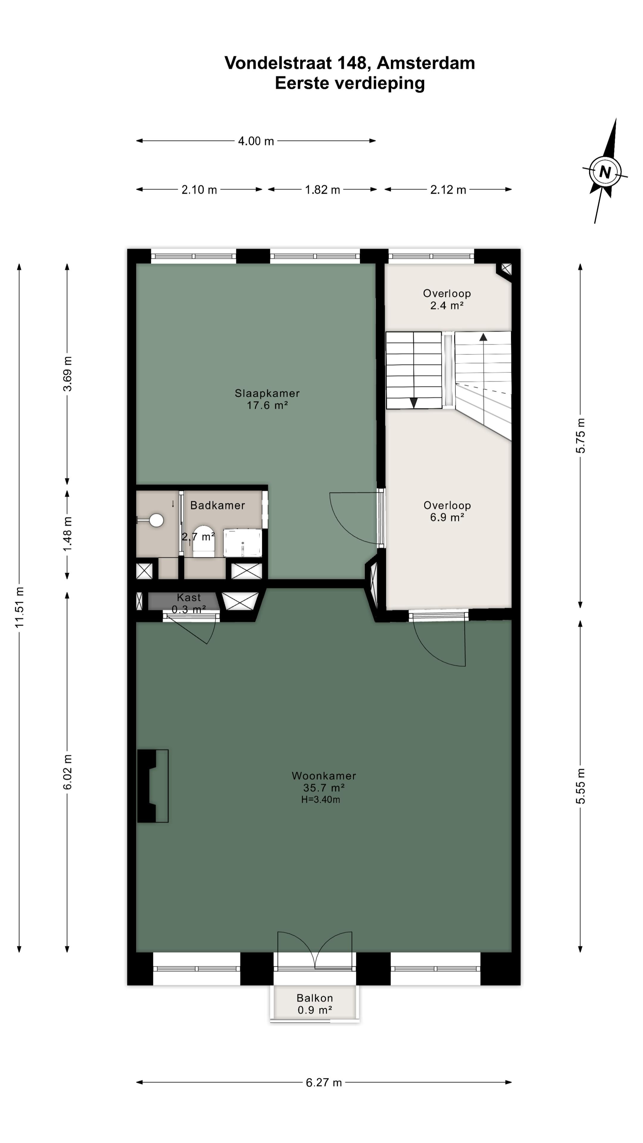 Foto 63 van Vondelstraat 148