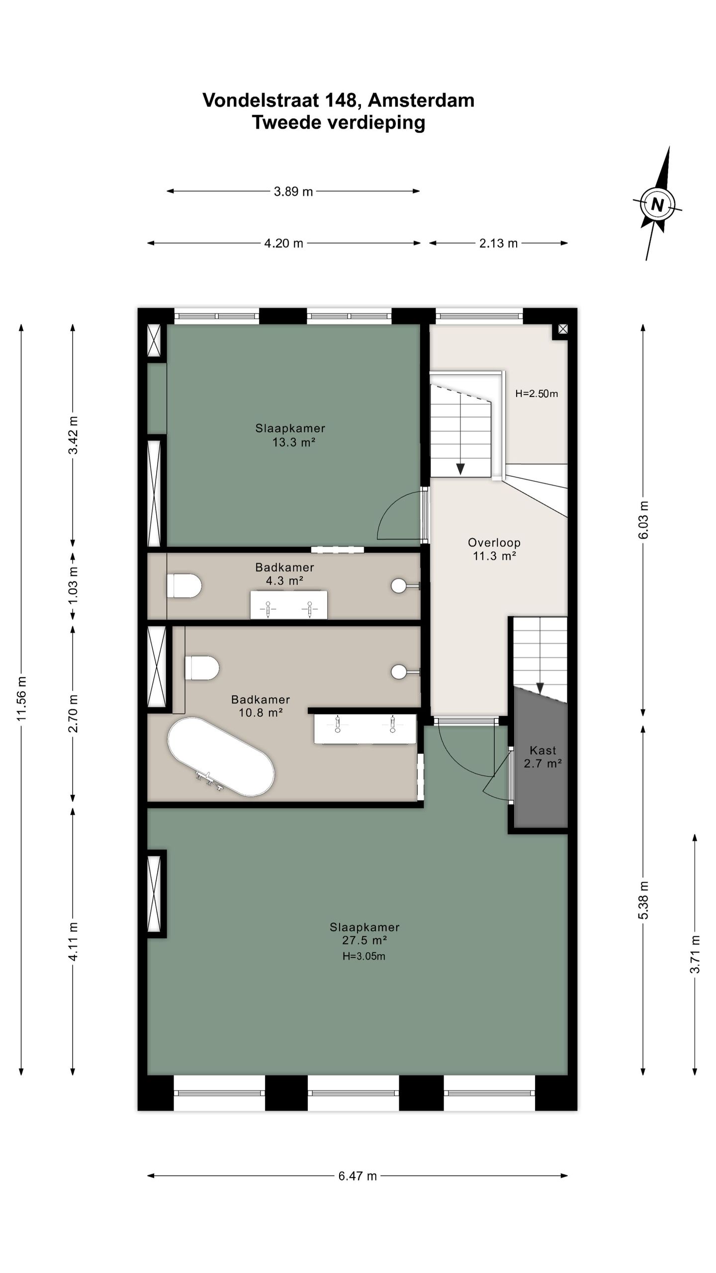 Foto 64 van Vondelstraat 148