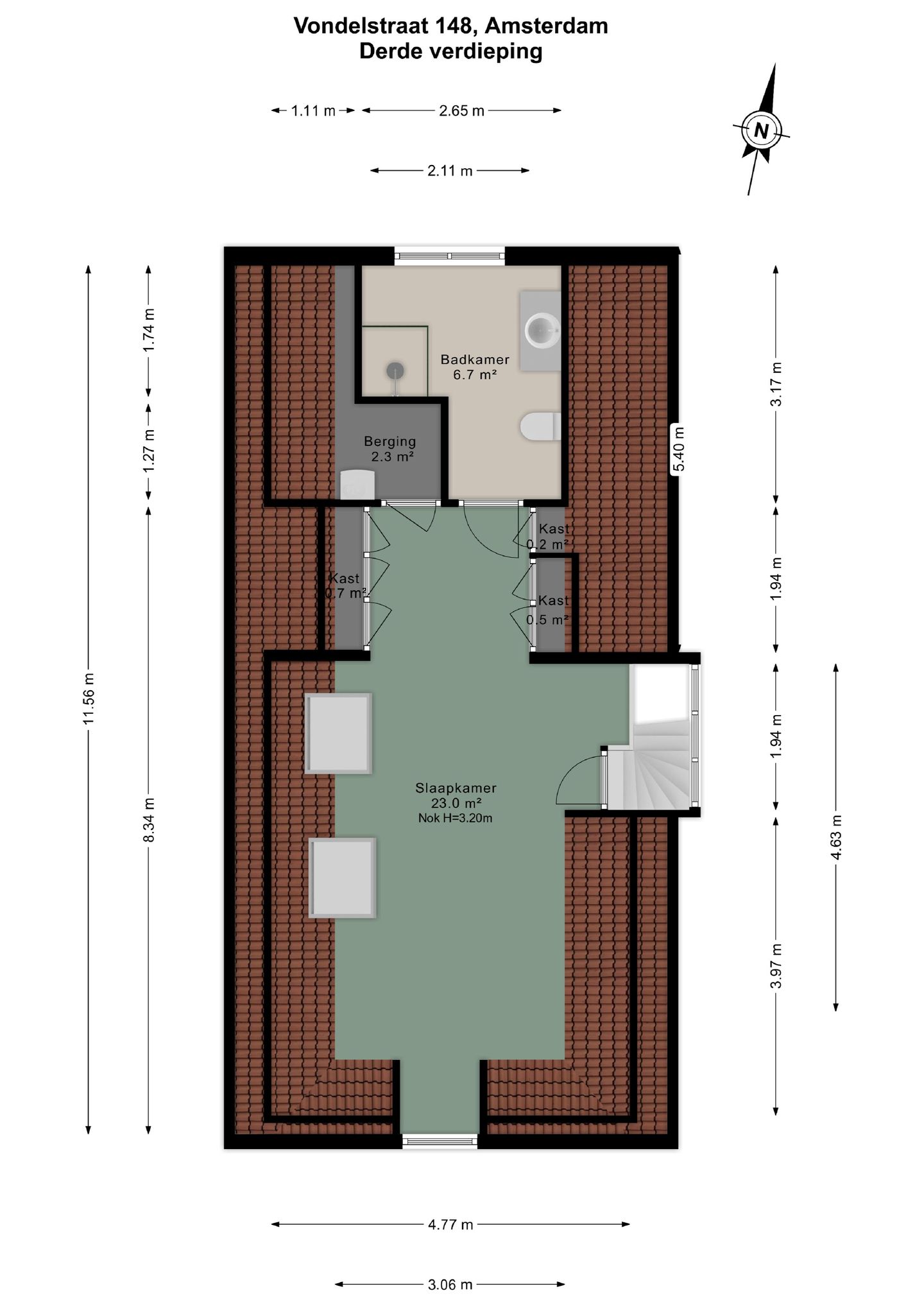 Foto 65 van Vondelstraat 148