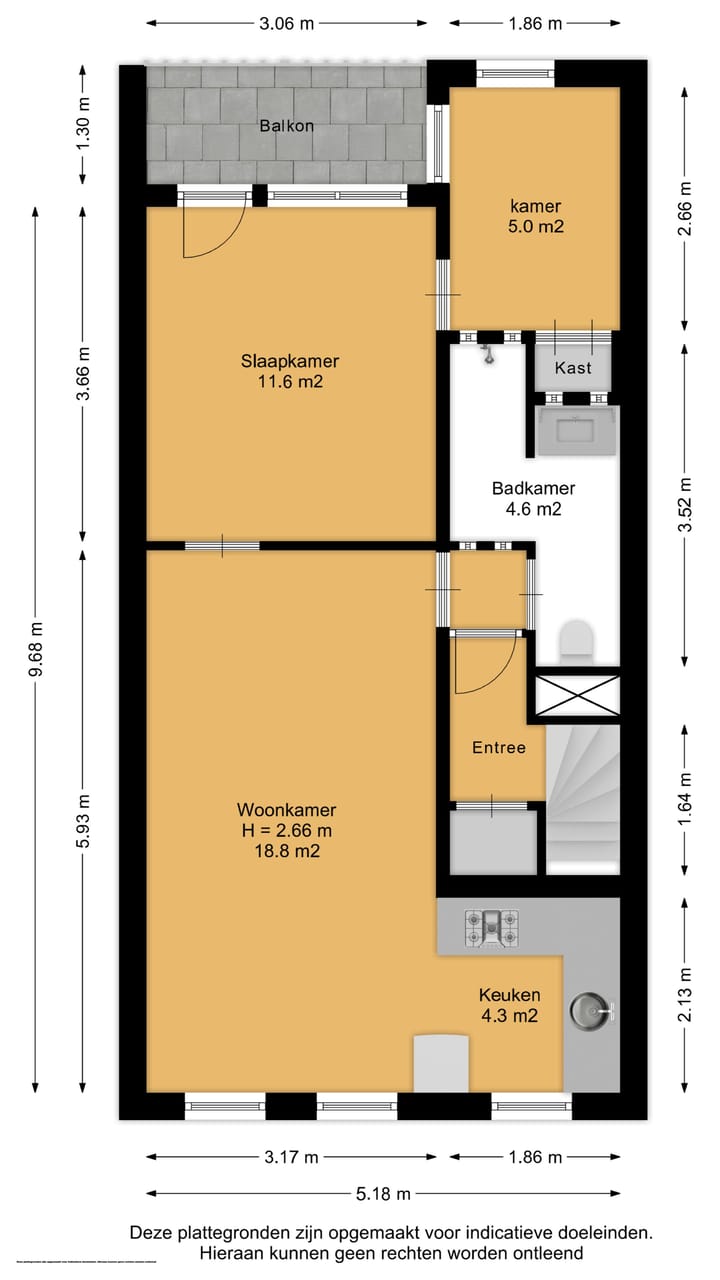 Foto 37 van Dirk van Wassenaarstraat 18-B