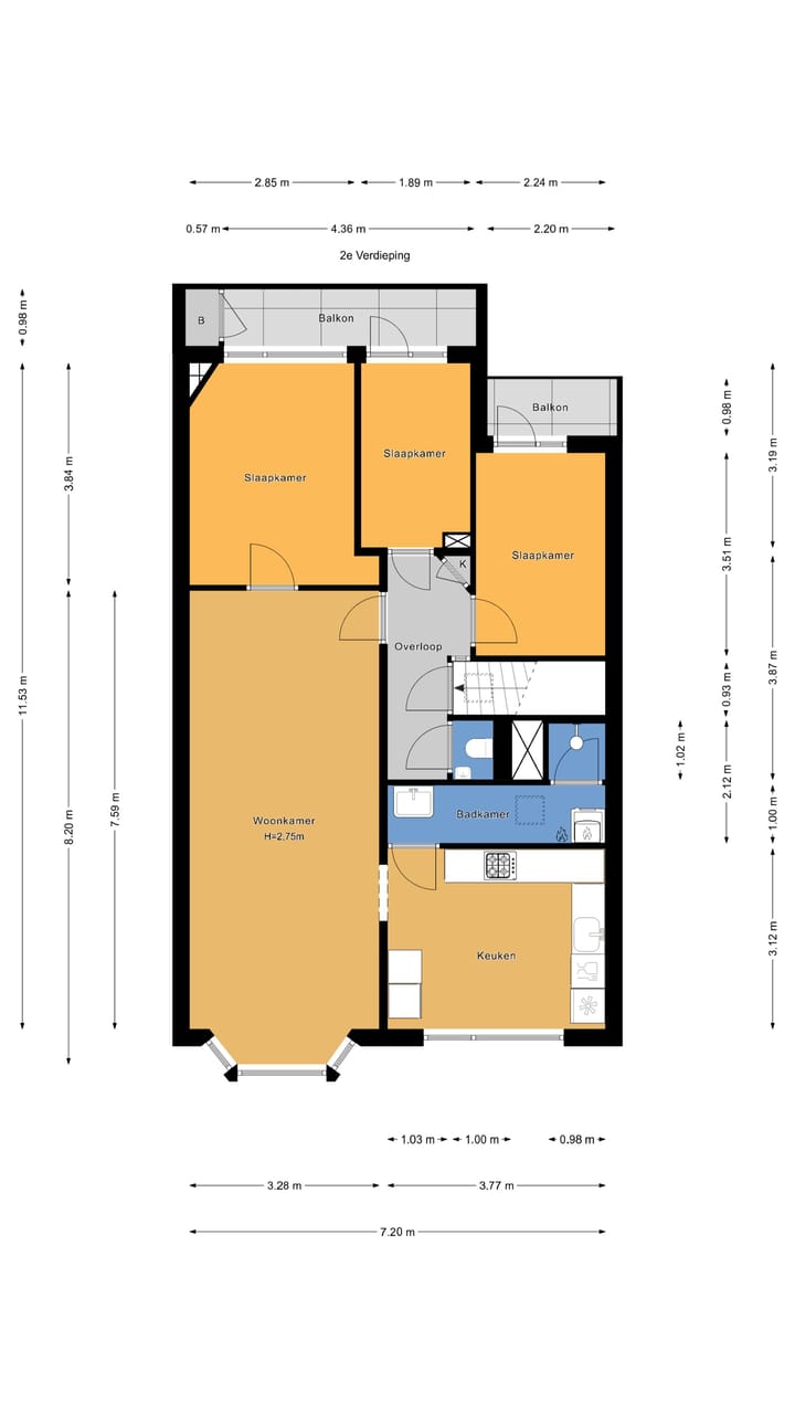 Foto 24 van Staverdenstraat 7