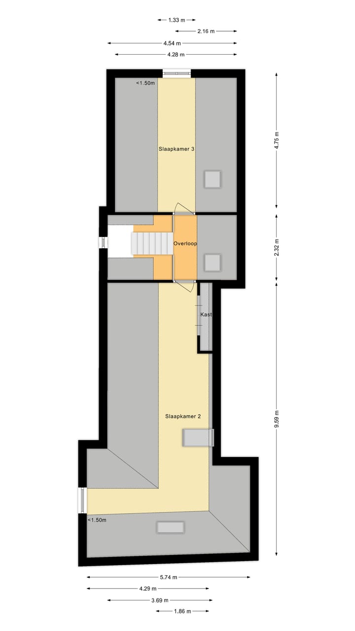 Foto 50 van Burgemeester Goeman Borgesiusstraat 58