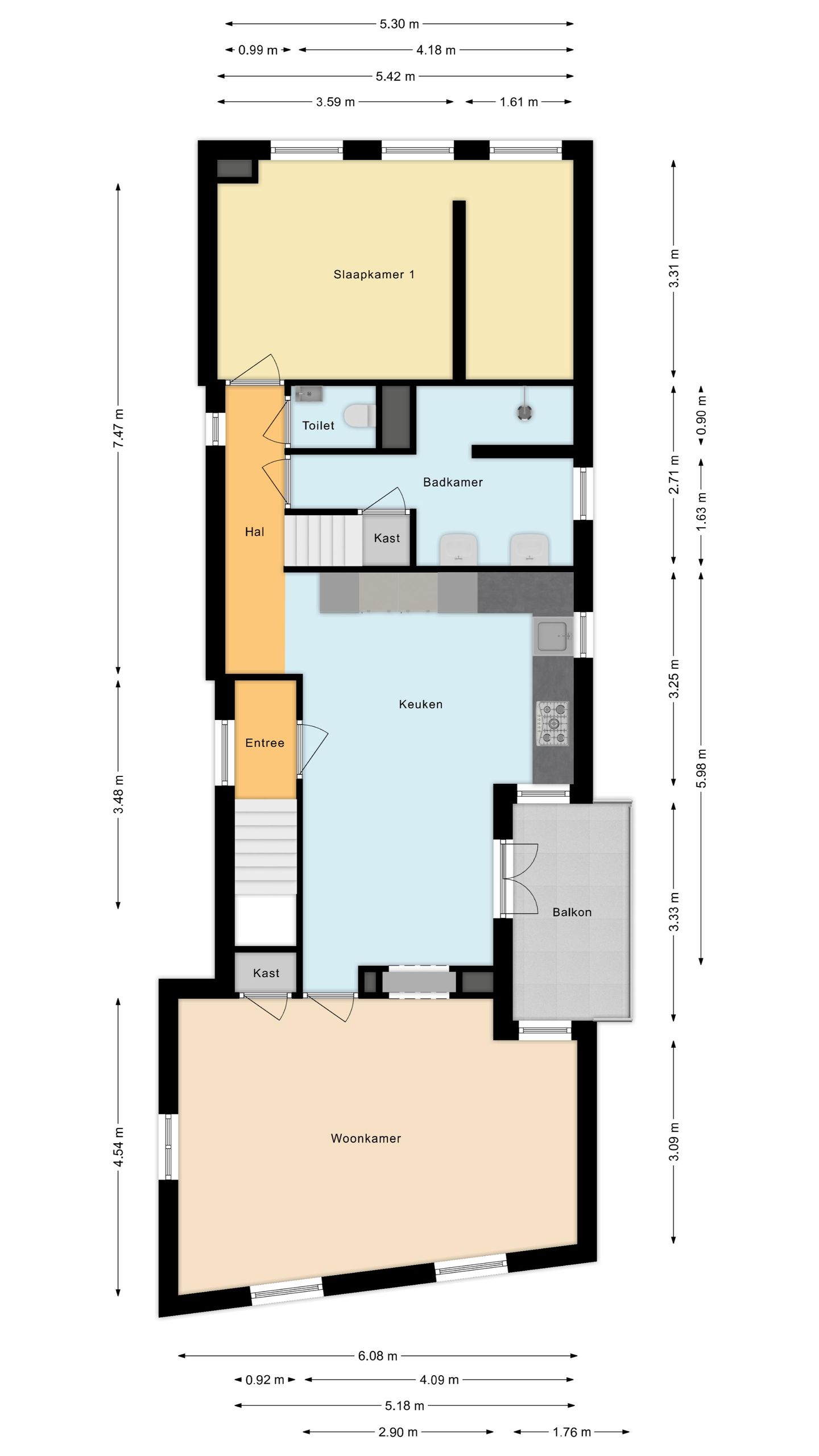 Foto 49 van Burgemeester Goeman Borgesiusstraat 58