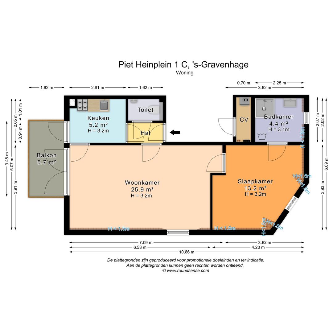 Foto 28 van Piet Heinplein 1-C