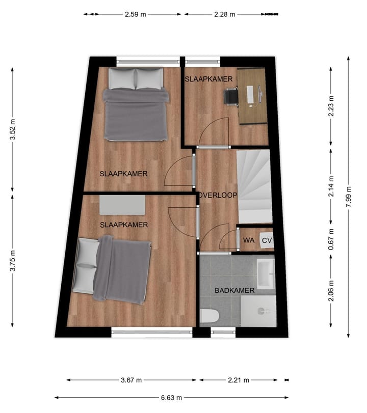 Foto 22 van Bleijerheiderstraat 123-F