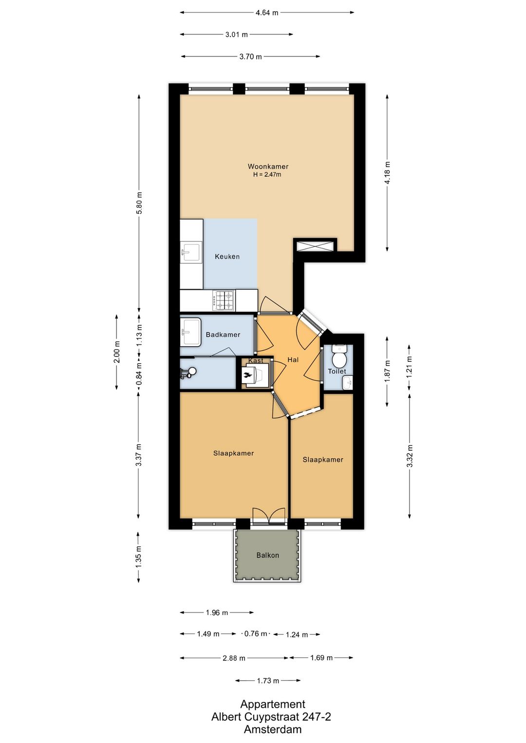 Photo 23 of Albert Cuypstraat 247-2